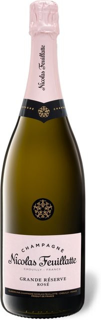 Nicolas Feuillatte Grande Réserve Rosé brut Champagner 12 x 0,75 l - Bild 1