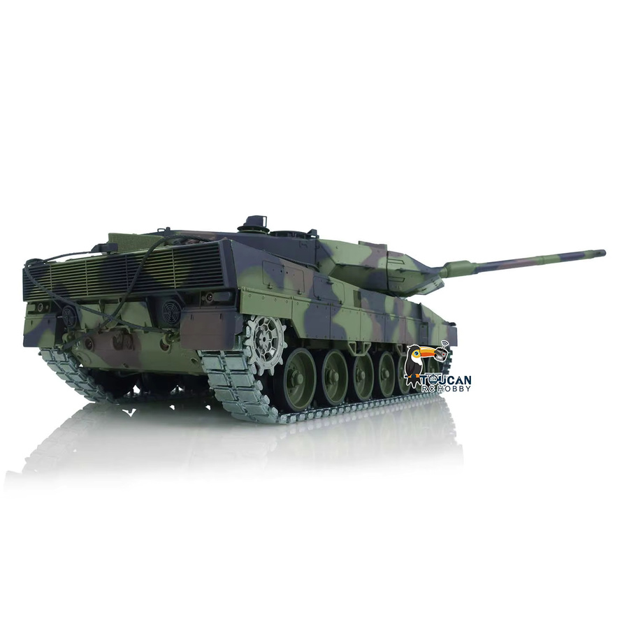 HENG LONG Leopard 2A6 RC Panzer, 1:16 Maßstab, Metall-Version, Grün - Bild 4