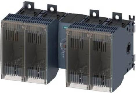 Siemens Lasttrennschalter 4polig 400A 8 Schließer 8 Öffner 690 V/AC grau 3KF44400MF11 - Bild 1