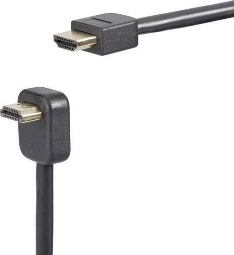 SpeaKa Professional HDMI Anschlusskabel 4K UHD mit Audio Return Channel und Ethernet/LAN, Schwarz, Länge: 1,80 m - Bild 1