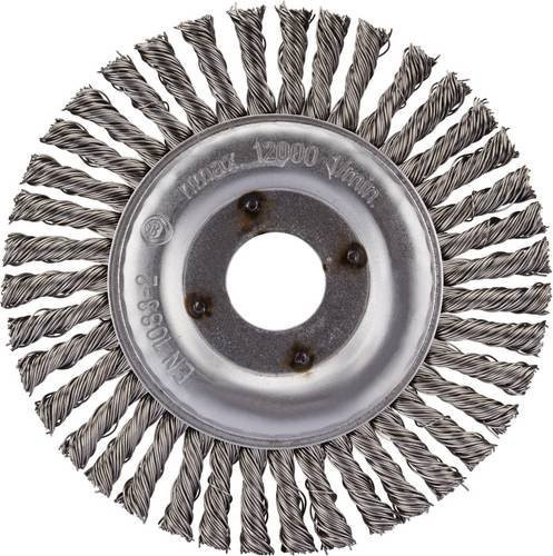 Rhodius TOPline Rundbürste SRBZ gezopft für Stahl, 10 Stück, Durchmesser: 125 mm, Breite: 25 mm, Bohrung: 22,23 mm - Bild 1
