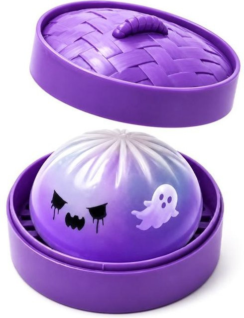 Halloween Geister Thema Weiches Quetsch-Knödelspielzeug, violett - Bild 1