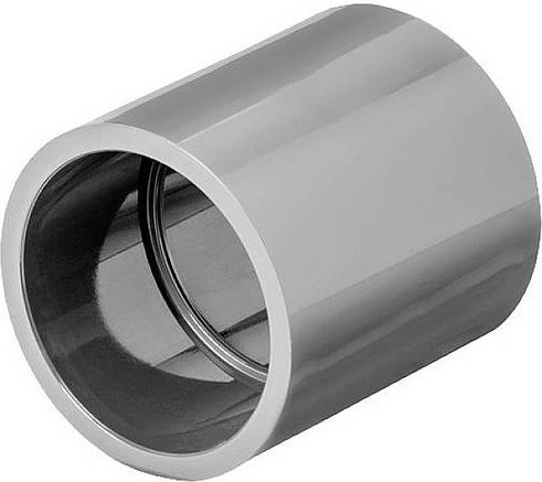 FIAP PVC-Doppelmuffe Connector in Grau Durchmesser: 63 mm - Bild 1