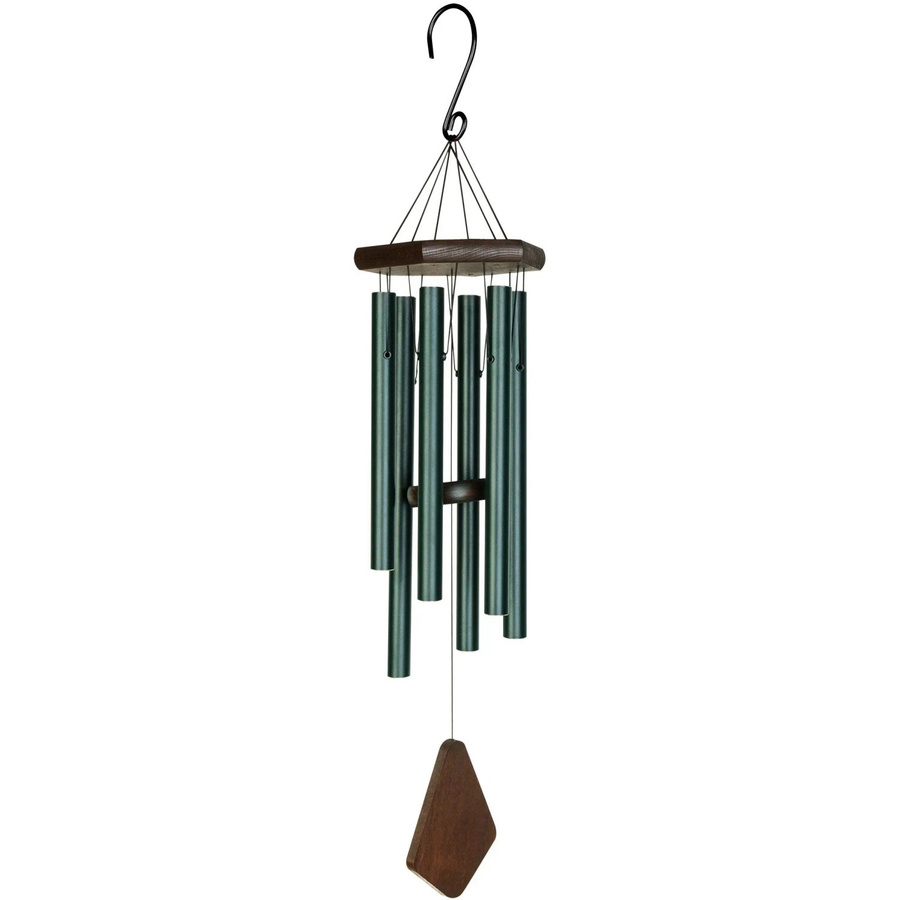 Nature's Melody Premium Klangspiel in Grün mit Buchenholz und Aluminium, Höhe: 71 cm - Bild 2