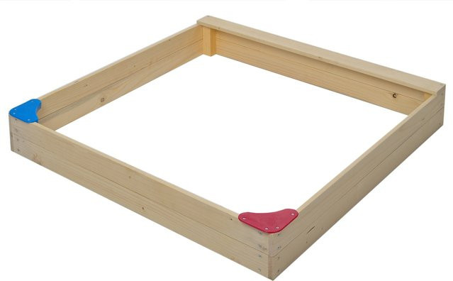 Gaspo Sandkasten Flipper Natur Pur B: 101 cm, T: 98 cm - Bild 1