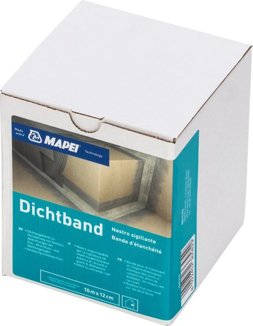 Mapei flexibles Dichtband Breite: 12 cm, Länge: 10 m - Bild 1