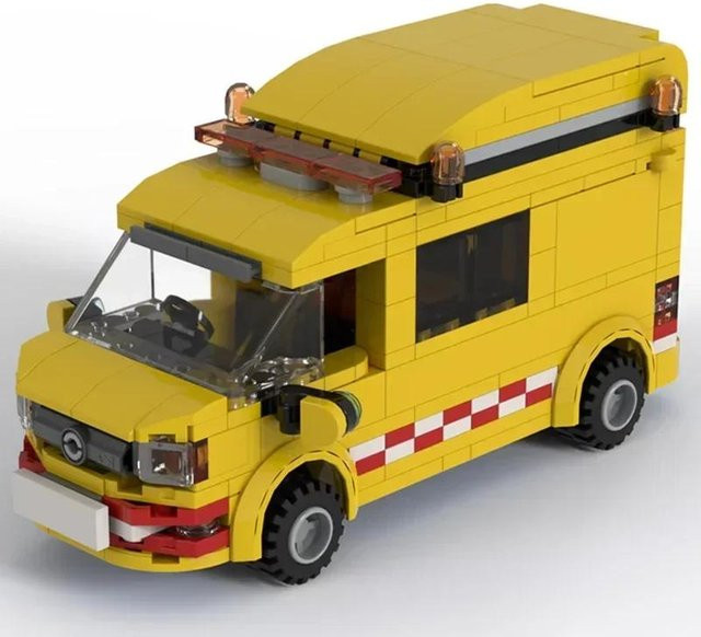 Yiran toy Stadtauto Kastenwagen Bausteine ab 14 Jahren - Bild 1