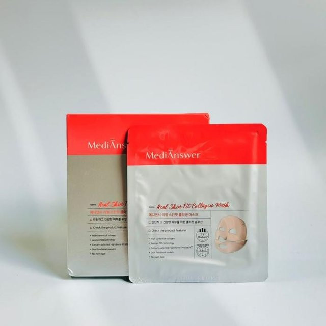 MediAnswer Fit Collagen Maske, 4 Stück, Unisex - Bild 1