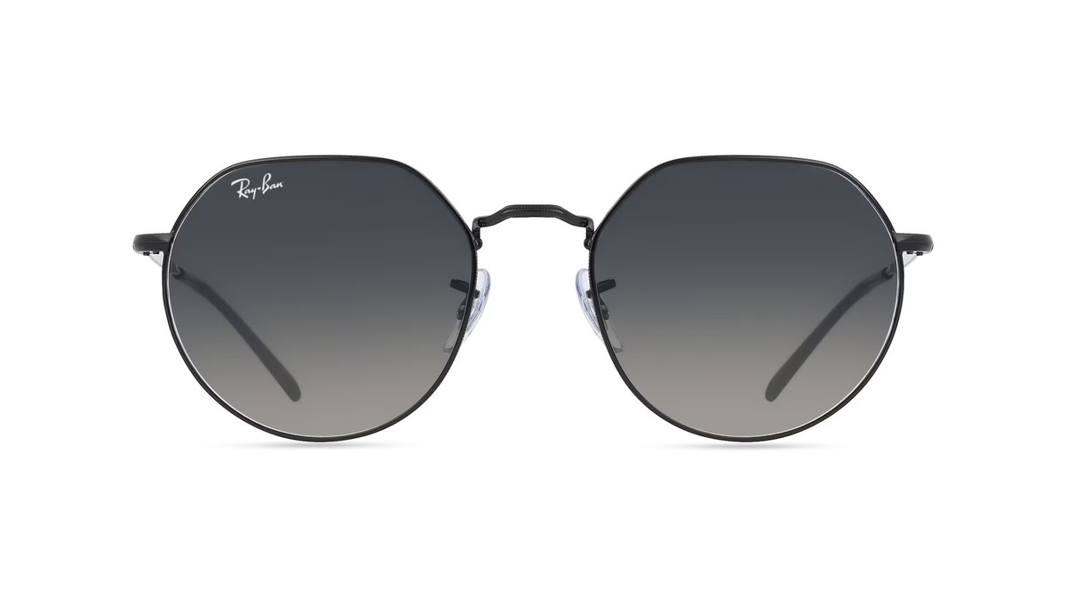Ray-Ban RB3565 Sonnenbrille, Vollrand, Quadratisch, Metall, Unisex, Schwarz, Grau - Bild 1