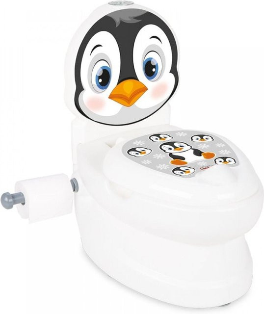 Pilsan Pinguin Töpfchen mit Musik und Licht in Weiß - Bild 1