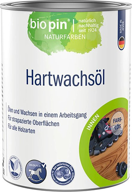 Biopin Hartwachsöl Transparent seidenglänzend 2,5 l - Bild 1