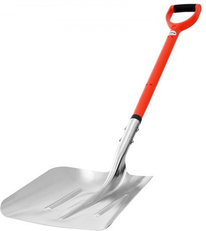 VEVOR Schneeschaufel aus Aluminiumlegierung mit D-Griff, 35 cm Breite, leichtes Schneeschaufel-Set für Einfahrten und Garten - Bild 1