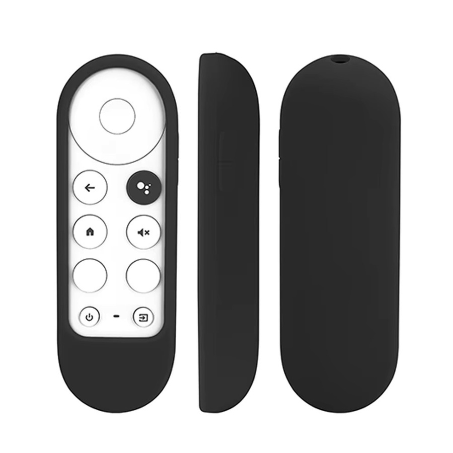 Silikon Schutzhülle für Google TV Fernbedienung in Pink, stoßfest und anti-Sturz - Bild 3