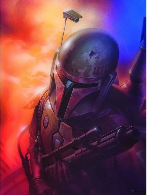 Disney Star Wars Mandalorian Poster Multicolor B/H: 30 x 40 cm - Bild 1