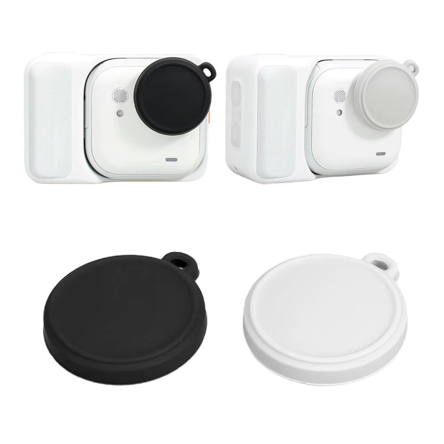 3er-Set Silikon Kamera Objektiv Schutzhülle für Insta360 GO Ultra, Anti-Slip und Staubgeschützt, Mattes Zubehör für deine Actioncam - Bild 3