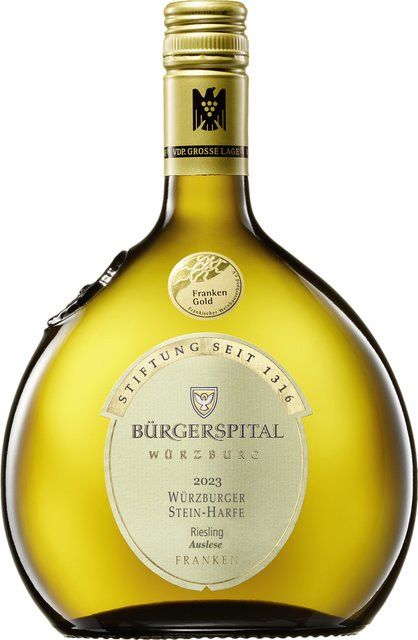 Bürgerspital zum Hl. Geist Stein-Harfe Riesling Auslese, Weißwein, Franken, edelsüß, 2023, 0,75 l - Bild 1