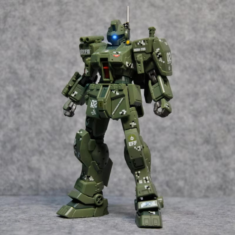 Bandai Gundam Starfront Studio GM Spartan RGM-79S Actionfigur, 1/144 - Bild 1