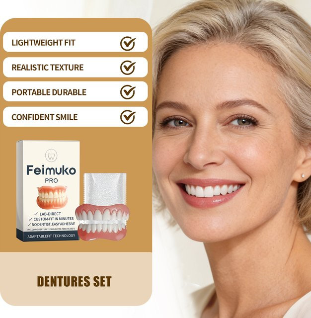 FEIMUKO Pro-Prothesen-Veneers-Set, Unisex - Bild 1
