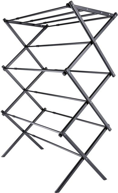 EASYmaxx Wäschetrockner in Schwarz aus Metall - Bild 1