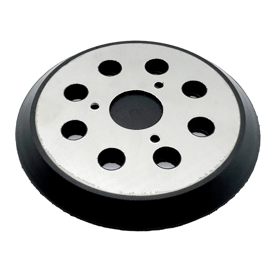 DeWalt Ersatz-Schleifpad mit Klettverschluss für Exzenterschleifer, 8-Loch, Farbe: Silber, Durchmesser: 12,5 cm - Bild 6