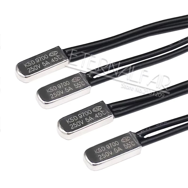 ETERNALFAR Ksd9700 Temperaturschalter aus Keramik und Metall für Wärmeschutz mit verschiedenen Ampere-Stufen und Temperaturbereichen 250V - Bild 3