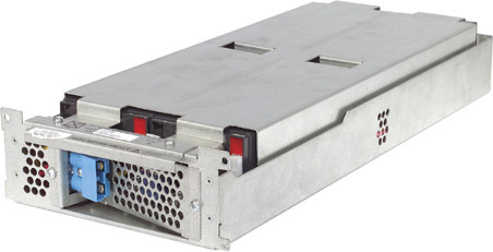 APC Ersatzbatterie RBC43 für USV-Anlagen in Schwarz und Silber - Bild 1