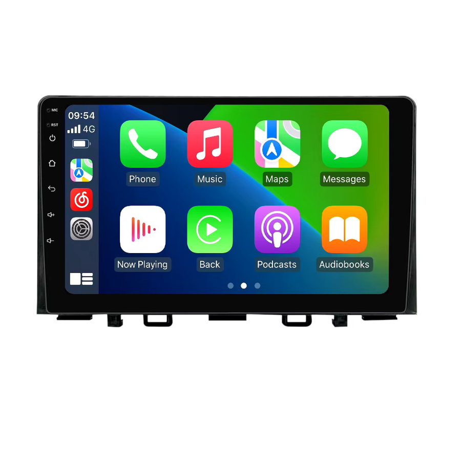 STRONGNAVI Autoradio mit Android Auto und Apple CarPlay für Kia Rio Stonic YB 2016-2022, Multimedia Videoplayer mit GPS und FM, Schwarz - Bild 7