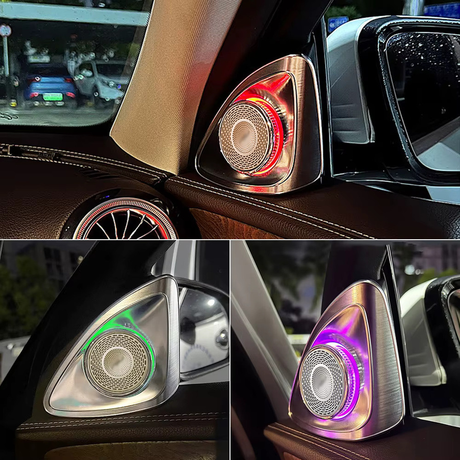 KALADA LED-Ambientebeleuchtung 4D-Hochtöner für Mercedes Benz W205 X253 GLC W213 W222 W223 C/E/S-Klasse zur Nachrüstung - Bild 5