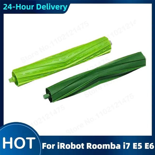 iRobot Bürstenrollen-Set für Roomba i7 E5 E6 I-Serie in Grün - Bild 1