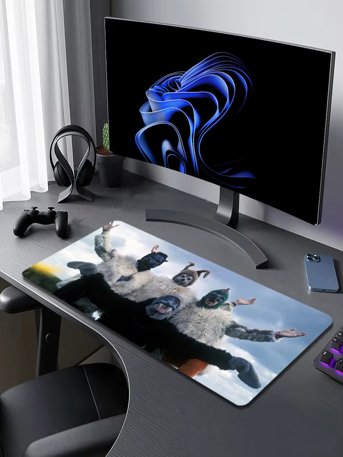 Cool The B-Beatles Mauspad Lockedge-Gaming-Kissen in Multicolour, rutschfest und verdickt für Büro und Gaming - Bild 6