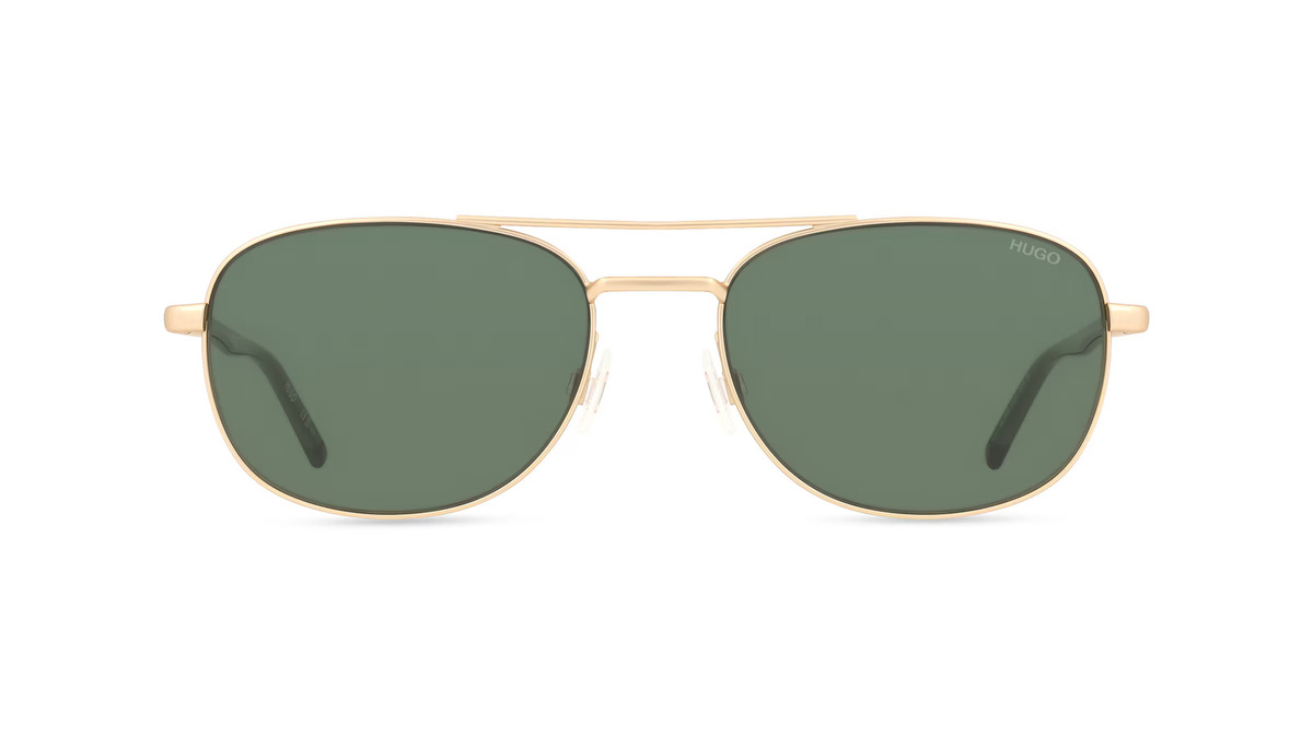 Hugo Boss HG 1375/S Sonnenbrille Pilot, Vollrand, Metall, Herren, gold - Bild 1