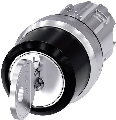 Siemens Schlüsselschalter 2 x 45 Grad in Schwarz mit IP66 IP67 IP69/IP69K Schutzart - Bild 1