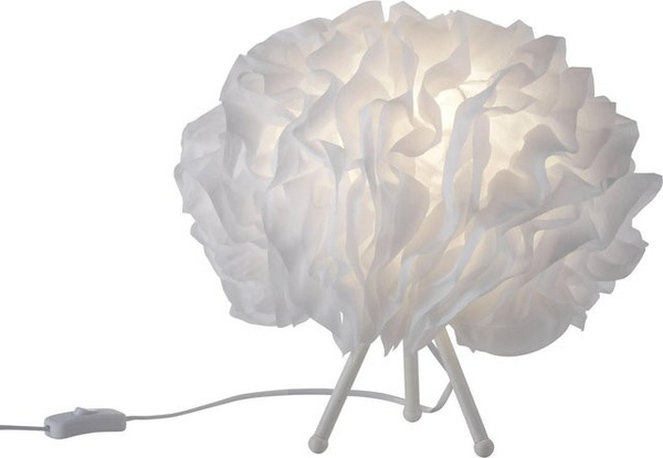 Just Light LED-Tischleuchte LOLAsmart-Naomi in Weiß mit Fernbedienung und Smart-Home-Funktion, Höhe: 30 cm