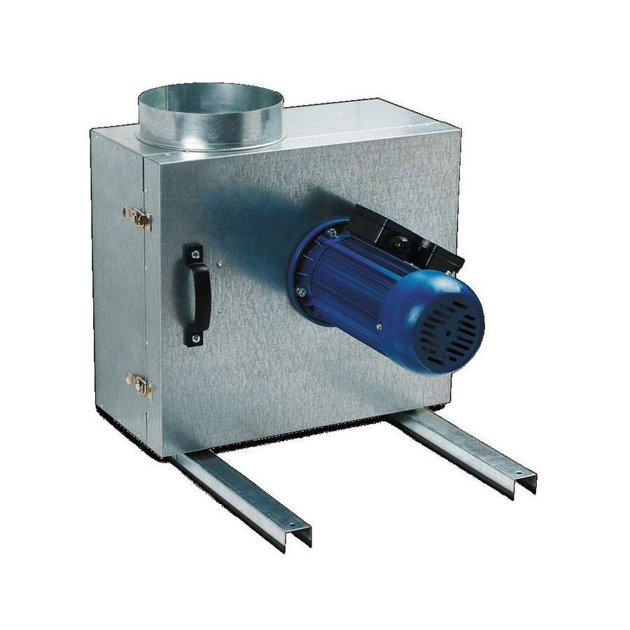 Geräuschisolierter Ventilator Blauberg Iso-K 200 4D in Silber - Bild 1