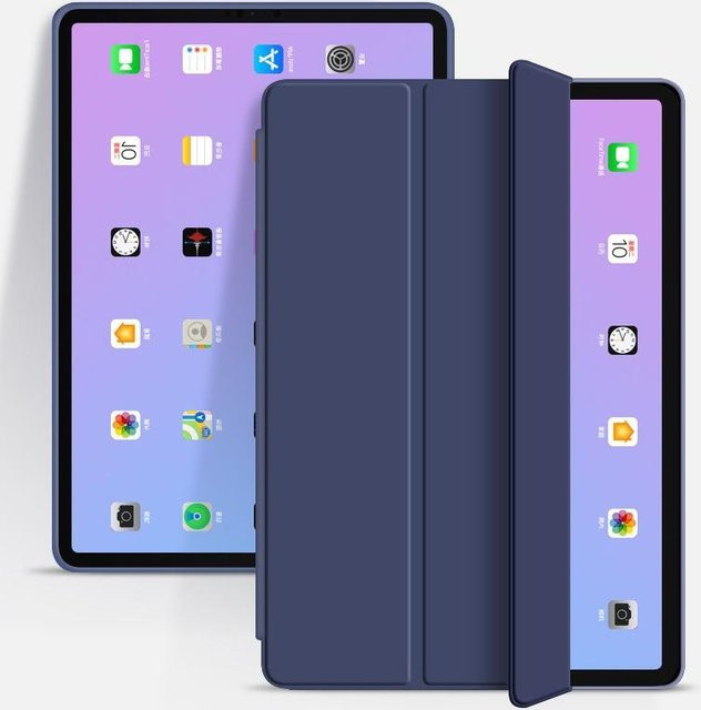 Samsung Galaxy Tab Silikon Schutzhülle in Blau für Tab S11 S10 S9 S8 S6 Lite Tab A11 Plus A9 A8 A7 FE - Bild 1