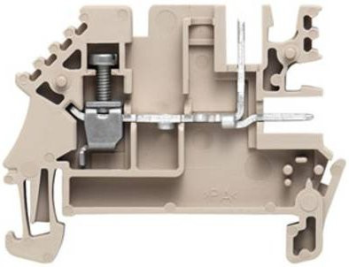 Weidmüller Durchgangsklemme WDU 1.5/BLZ 5.08 in Beige - Bild 1