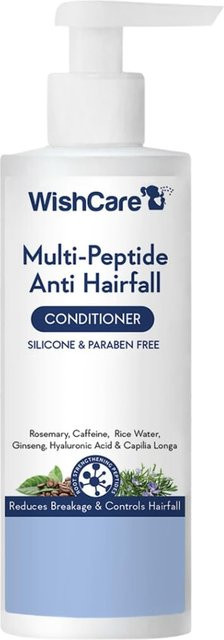 WishCare Multi-Peptid Anti-Haarausfall Conditioner, 200 ml, für krauses Haar - Bild 1