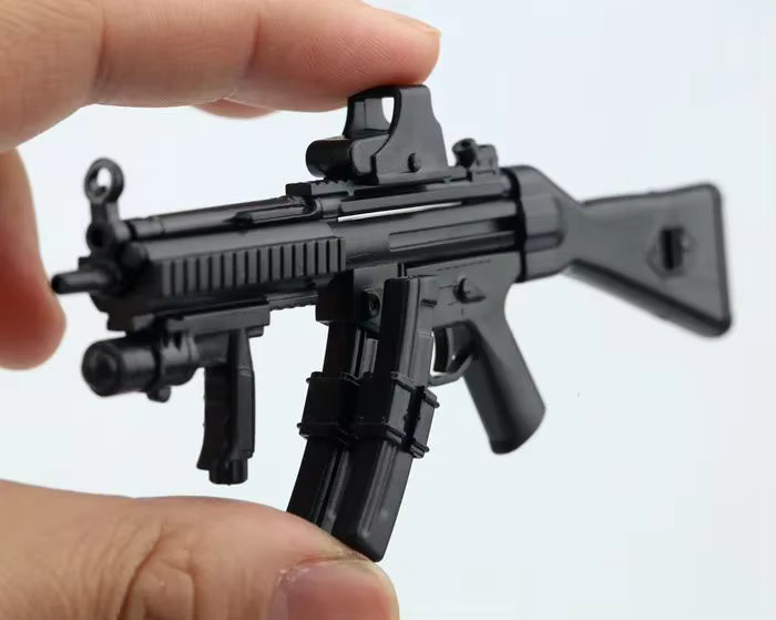 GRAPMAN MP5SD5 Maschinenpistole, 1/6 Modell, Kunststoff, Militär - Bild 4
