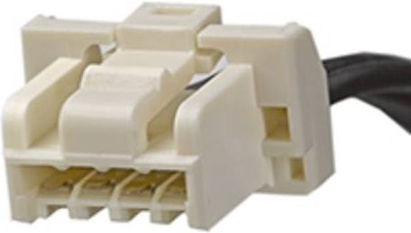 Molex Buchsengehäuse-Kabel 1 Reihe in Beige oder Weiß - Bild 1