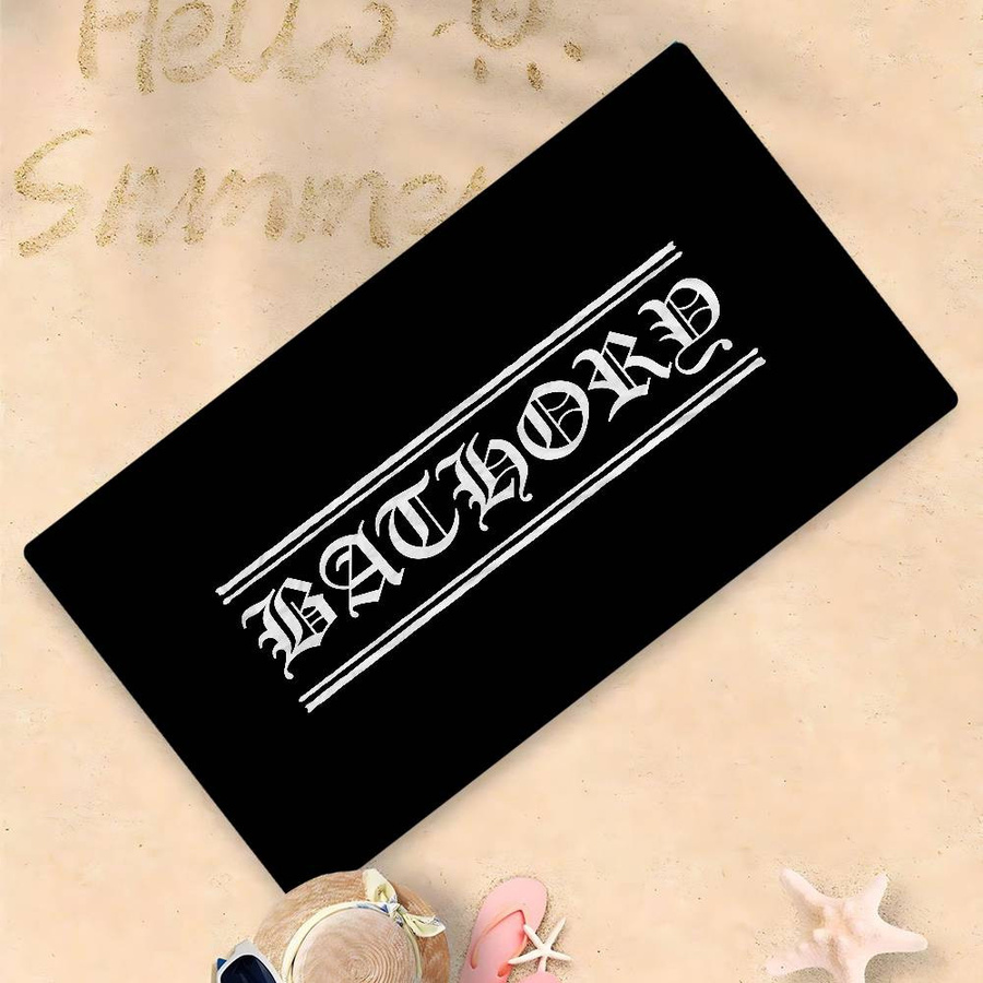 Bathory B-Bathorys Mikrofaser Strandtuch Saugfähig und Schnelltrocknend, Größe: 30 x 30 cm - Bild 2