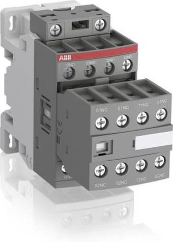 ABB NFZ71E-21 Schalter 1 Schließer und 7 Schließer, 24V 3A, Grau - Bild 1