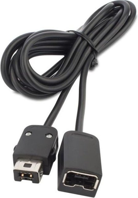 Nintendo NES Mini Classic Verlängerungskabel Retro Schwarz, Länge: 1,80 m - Bild 1
