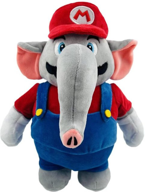 TAKARA TOMY Super Mario Elefant Plüschtier, 27 cm, ab 3 Jahre - Bild 1