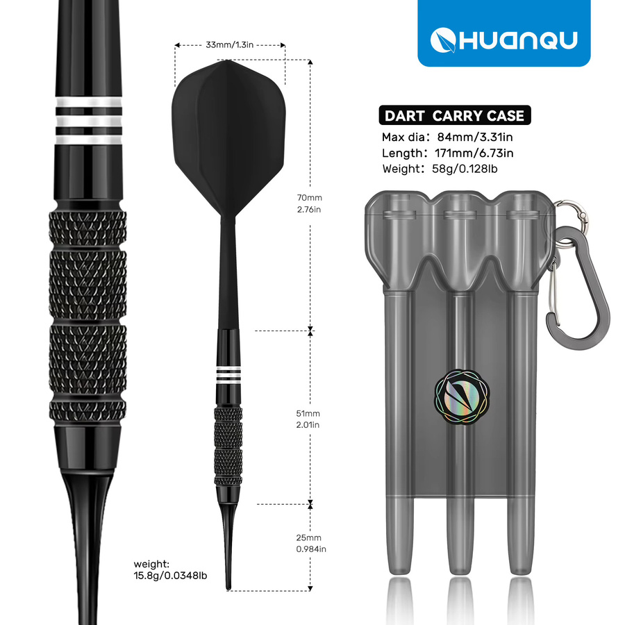 Huanqu All-in-One Dart-Set, 3-teiliges Set - Bild 3