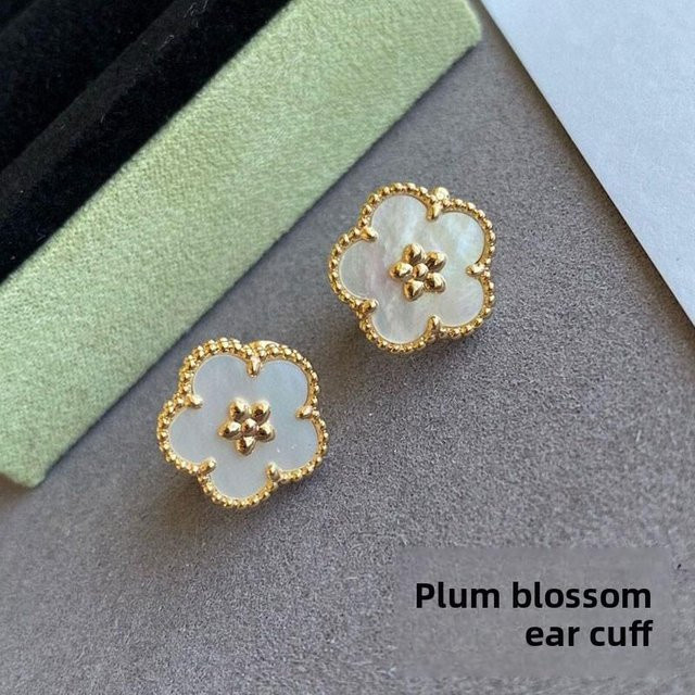 Hui Can Ohrringe, 925 Silber, Perlmutt, Chalcedon, Achat, Damen - Bild 1