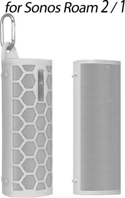 Silikon Schutzhülle für Sonos Roam Bluetooth-Lautsprecher in Grau - Bild 1