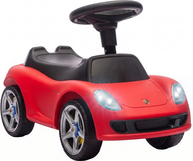 Aosom Laufauto Porsche, Schiebewagen, Rot, ab 1,5 Jahre - Bild 1