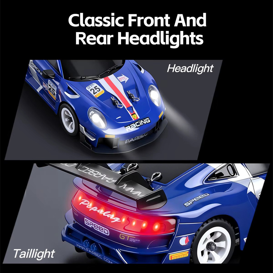 WLtoys RC Drifting Car, 1:28, 4WD, Hochgeschwindigkeits-Funksteuerungsmodell - Bild 5