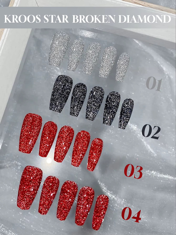 Krostar Gel Nagellack, Schimmernd, 12 ml - Bild 2