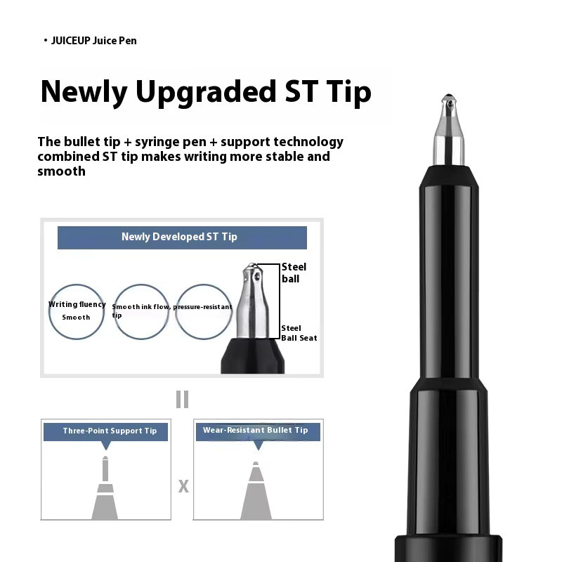 PILOT Juice Up Push Gel-Tintenstift mit Metallspitze in Braun, 0,4/0,5 mm - Bild 5